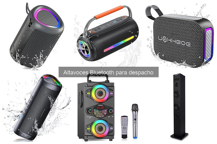 Guía de instalación de altavoces Bluetooth para despacho