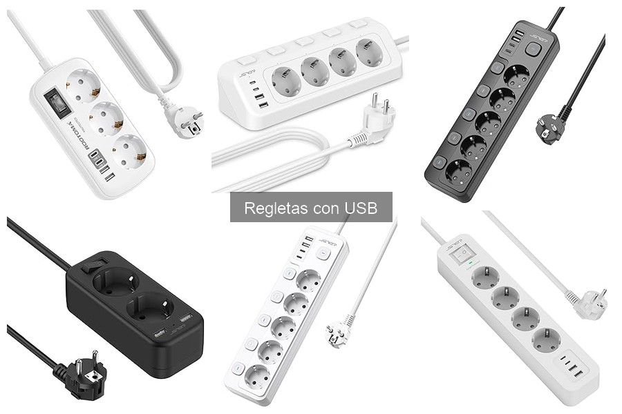Guía de Instalación de Regletas con USB Paso a Paso