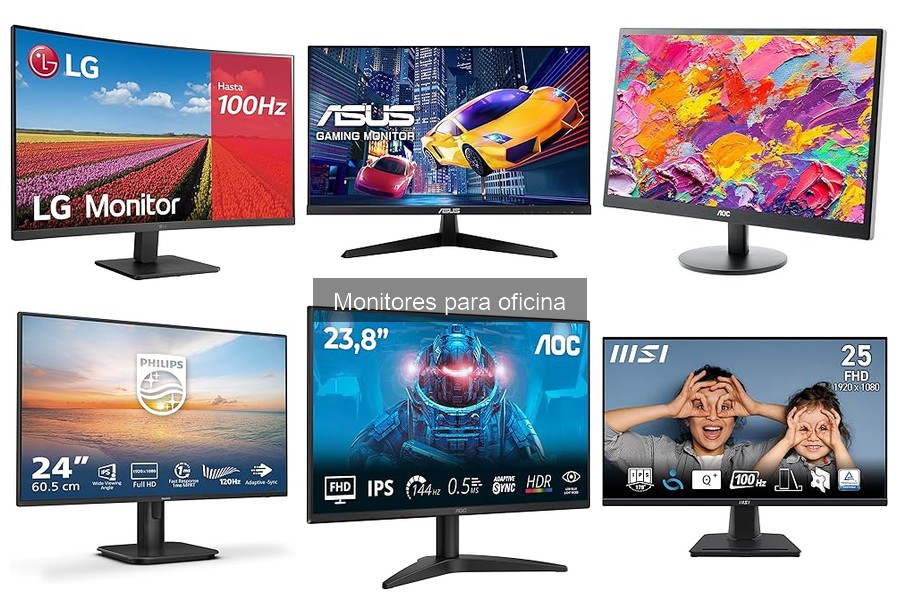 Guía de instalación y configuración de monitores para oficina