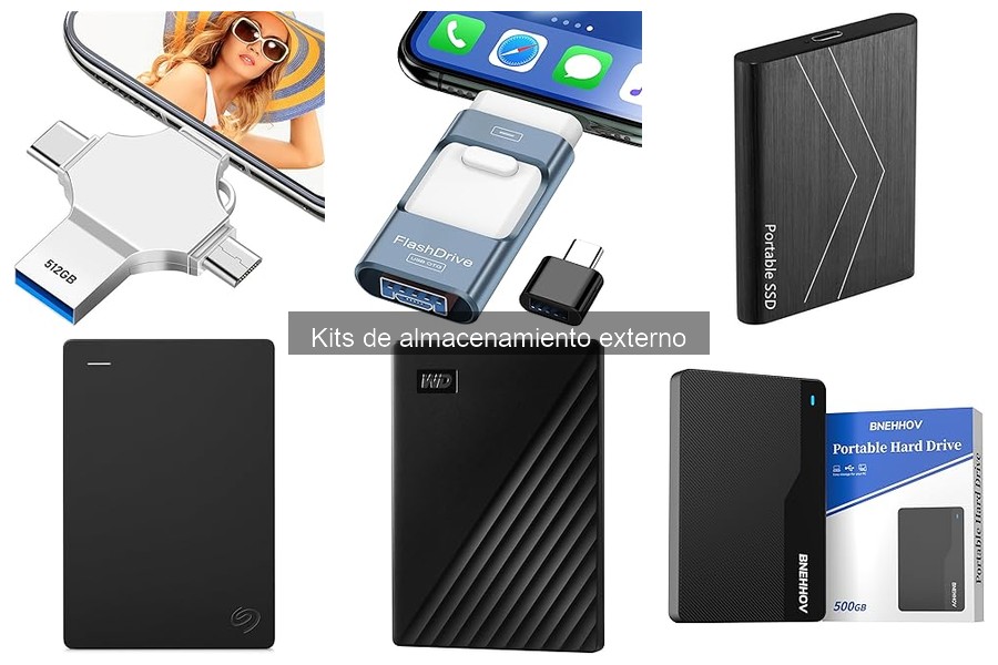 Guía para configurar tu kit de almacenamiento externo