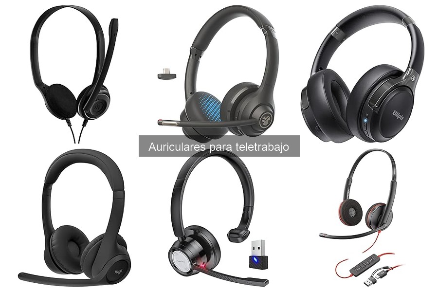 Guía para elegir auriculares para teletrabajo