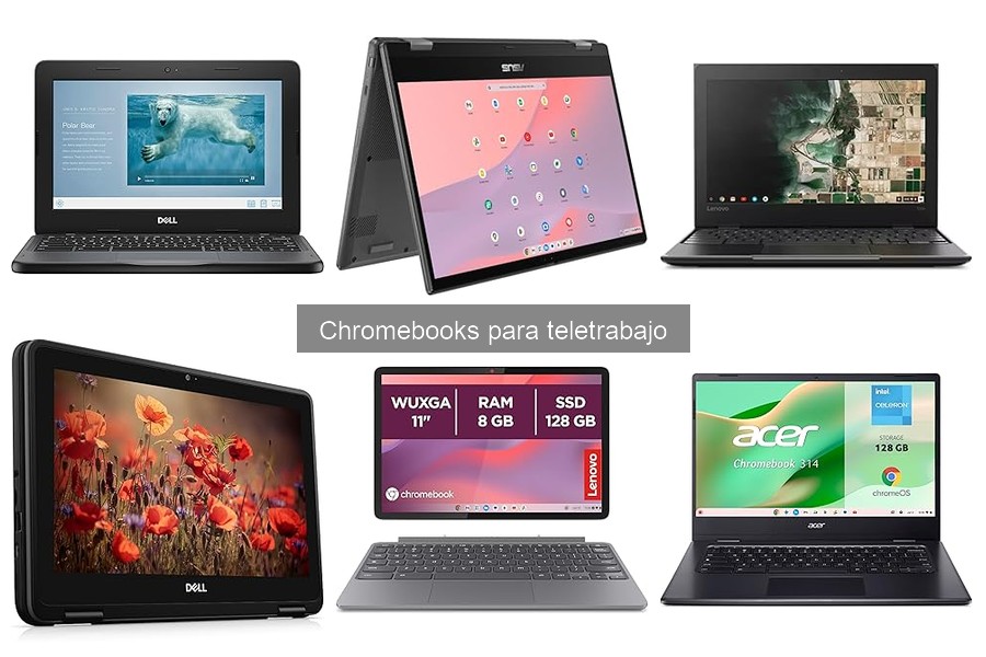 Guía para elegir el Chromebook ideal para teletrabajo