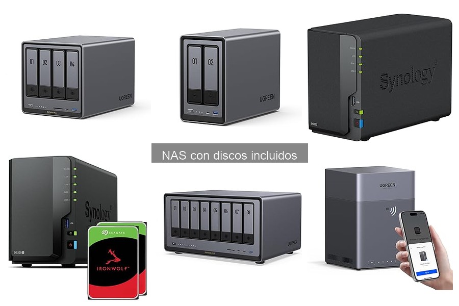 Guía para elegir el mejor NAS con discos incluidos para tu hogar