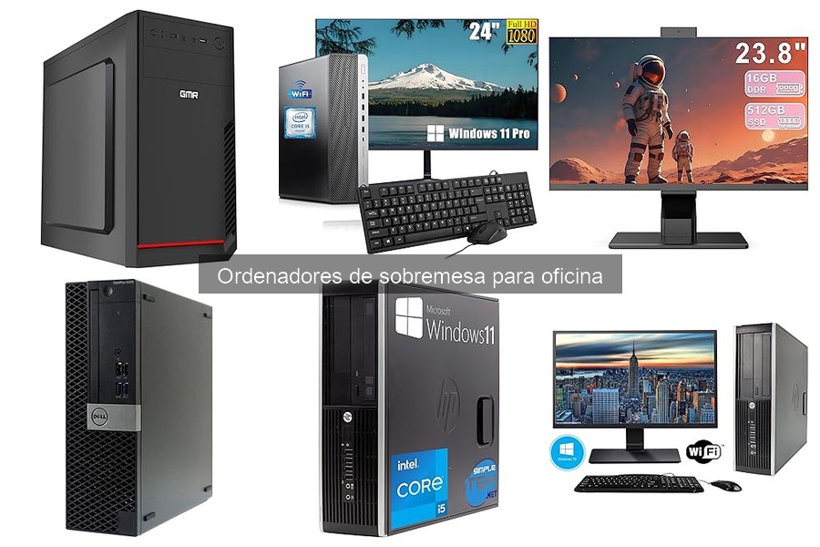 Guía para elegir ordenadores de sobremesa para oficina