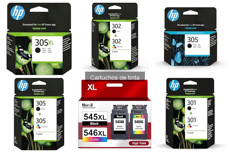 Guía para instalar cartuchos de tinta en impresoras