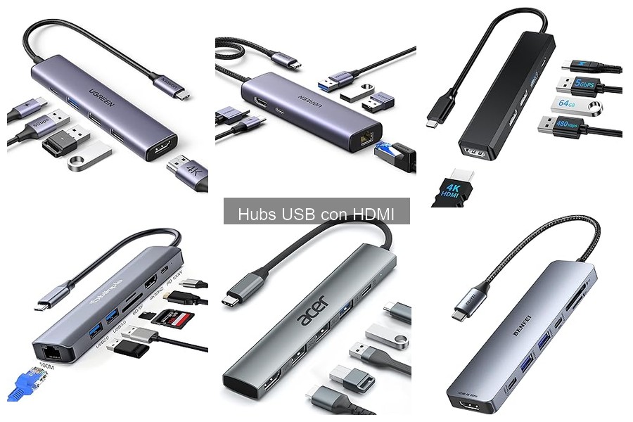 Guía para instalar un hub USB con HDMI fácilmente