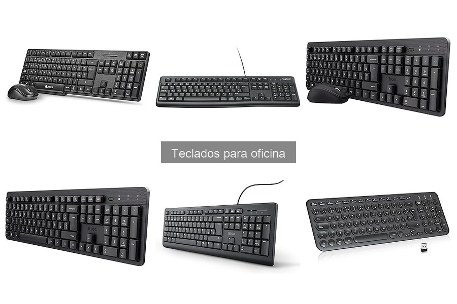 Historias de usuarios sobre teclados para oficina y productividad