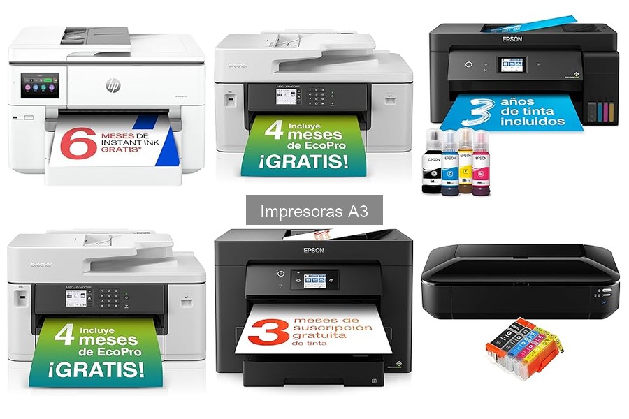 Impresoras A3 Multifuncionales: Escanea y Copia con Calidad