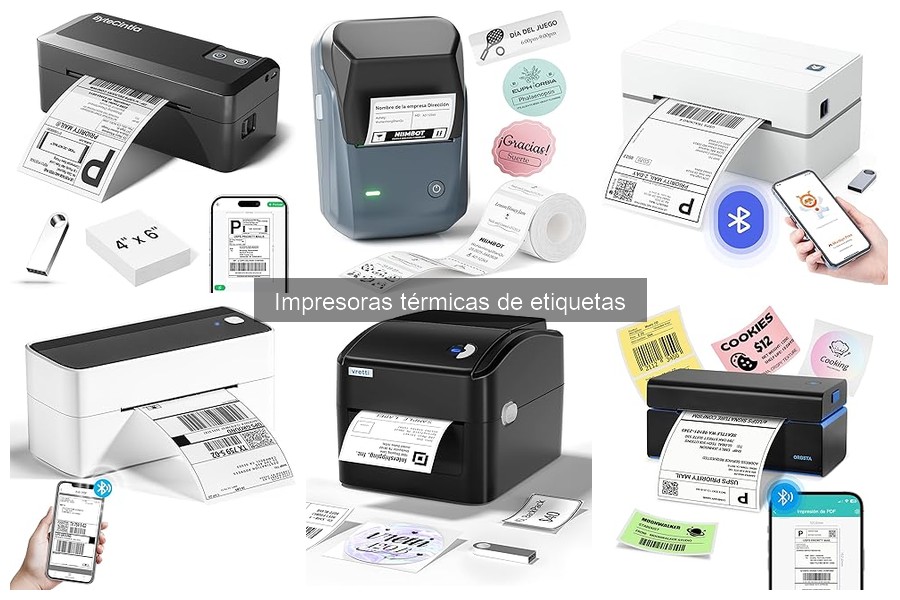 Impresoras térmicas de etiquetas para comercio y logística