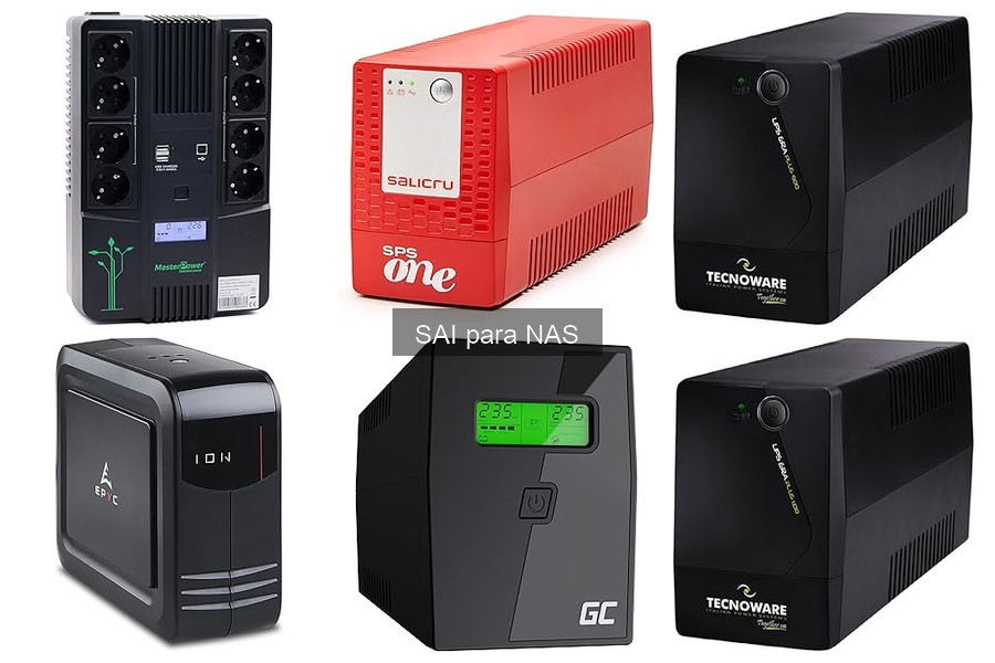 Instalación y configuración de un SAI para NAS