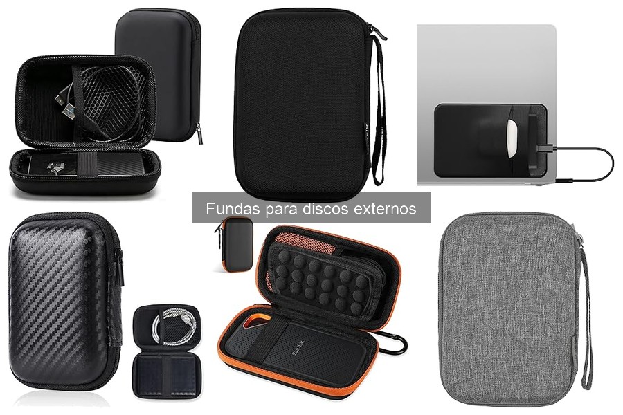 Los mejores diseños de fundas para discos externos