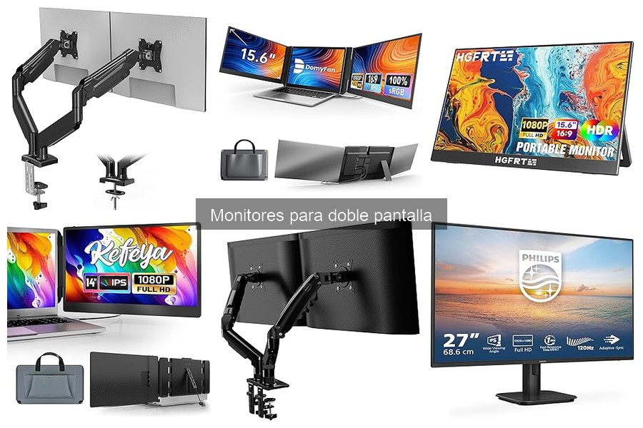 Mantén tu monitor de doble pantalla en óptimas condiciones