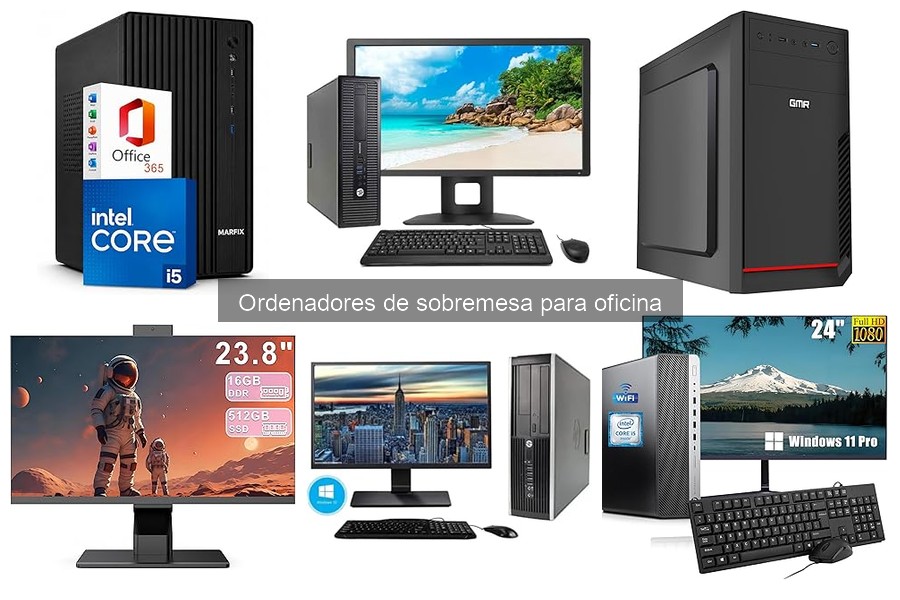 Mantenimiento básico de ordenadores de sobremesa para oficina