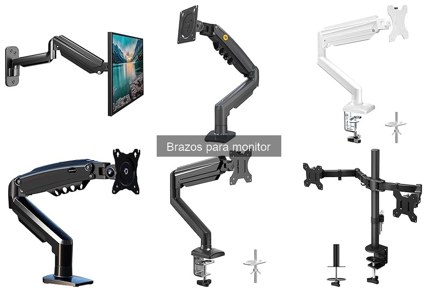 Mantenimiento y cuidados para brazos de monitor