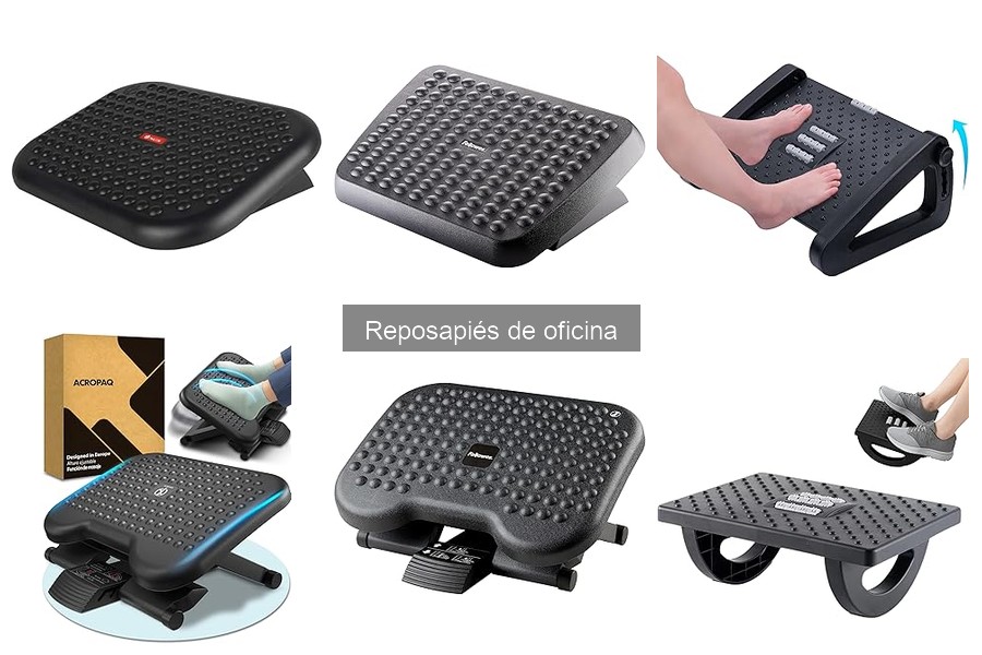 Mantenimiento y limpieza del reposapiés de oficina