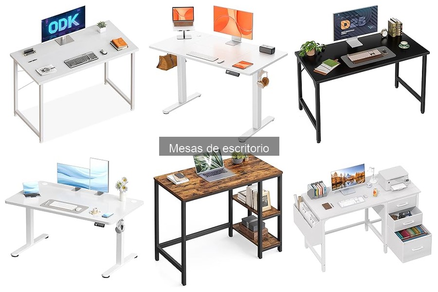 Mejor mesa de escritorio para espacios pequeños: comparativa