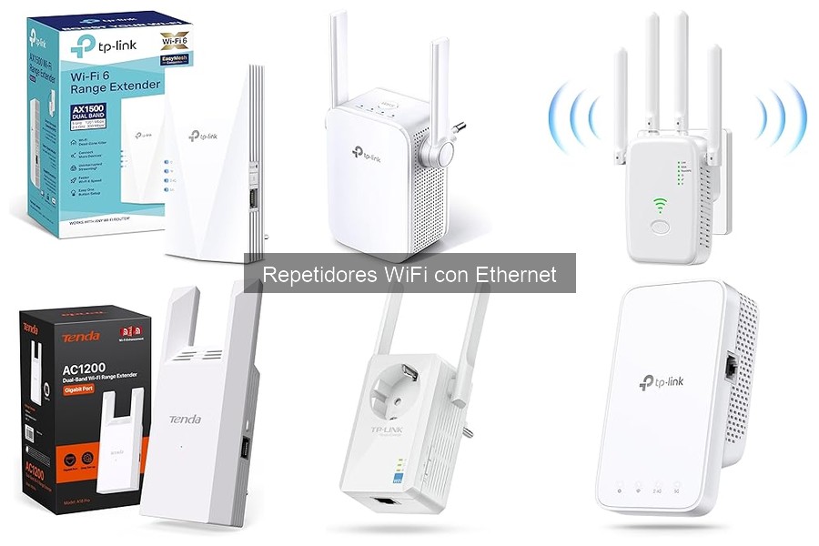 Mejor repetidor WiFi con Ethernet para teletrabajo
