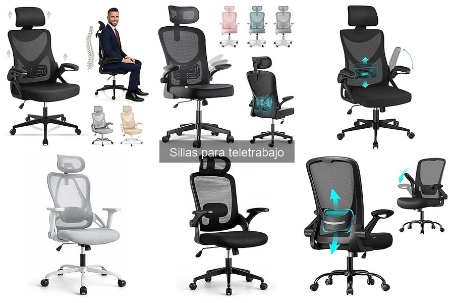 Mejor silla para teletrabajo económica y cómoda