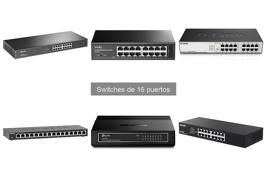 Mejor switch de 16 puertos para pequeñas oficinas