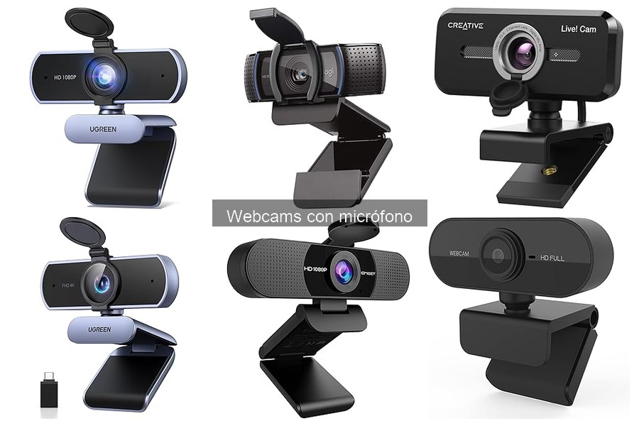 Mejora la calidad de audio y video en webcams con micrófono