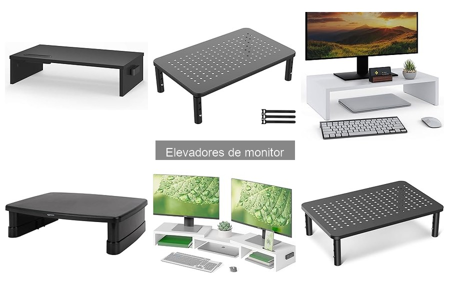 Mejores accesorios para elevar tu monitor y mejorar la productividad