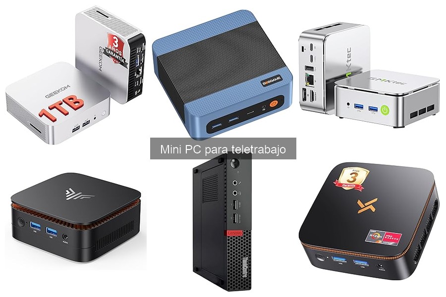 Mejores accesorios para mini PC en teletrabajo