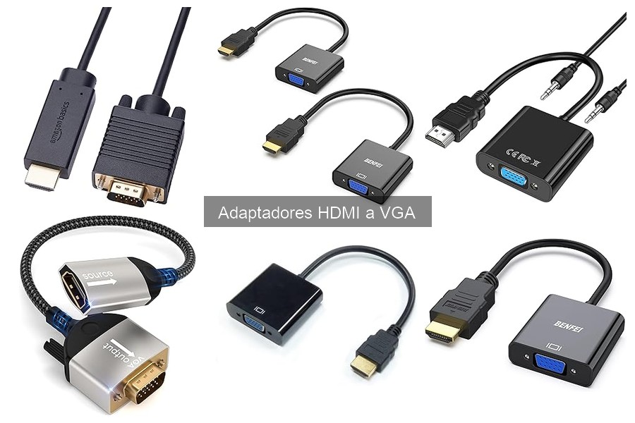 Mejores adaptadores HDMI a VGA para presentaciones efectivas