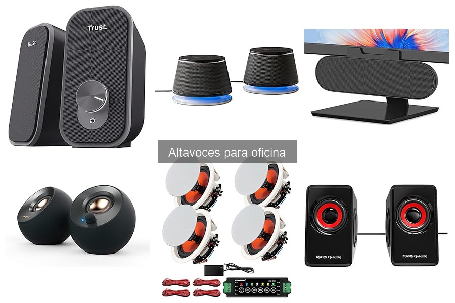 Mejores altavoces para oficina en 2023: comparativa y análisis