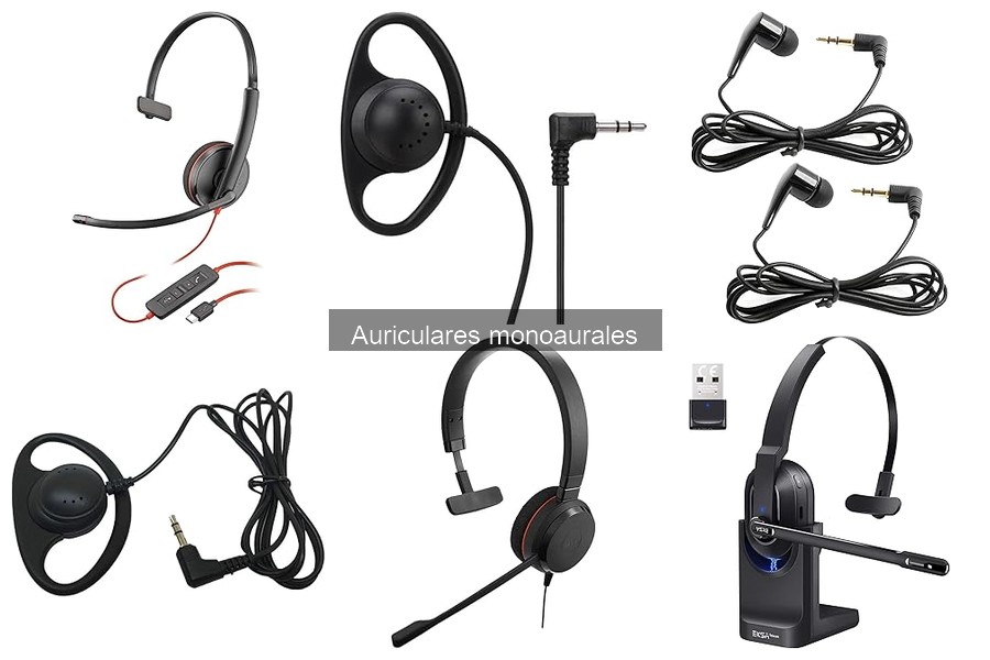 Mejores auriculares monoaurales para teletrabajo en 2023