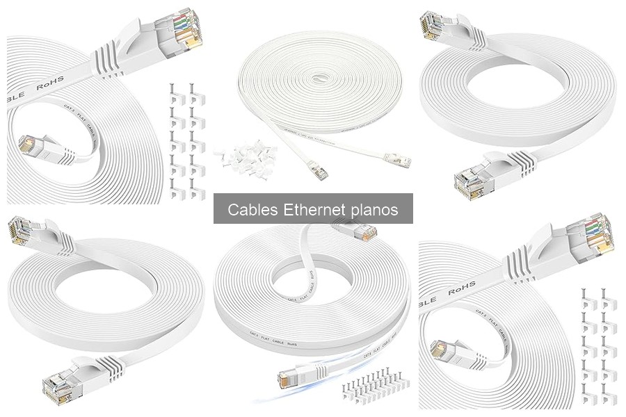 Mejores cables Ethernet planos para teletrabajo 2023