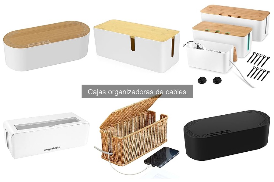 Mejores cajas organizadoras de cables para home office