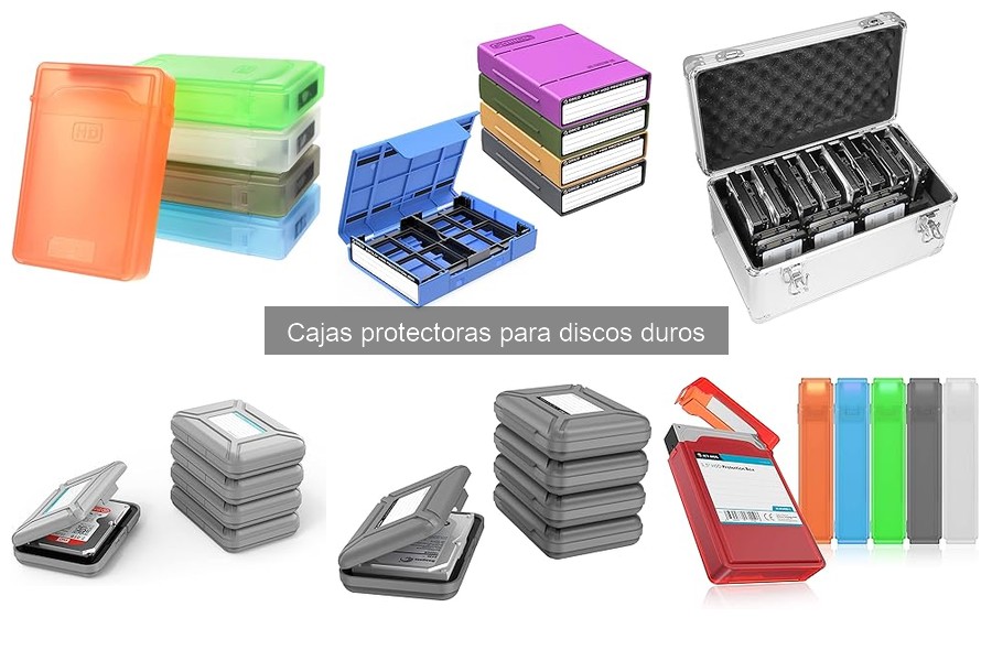 Mejores cajas protectoras para discos duros en 2023