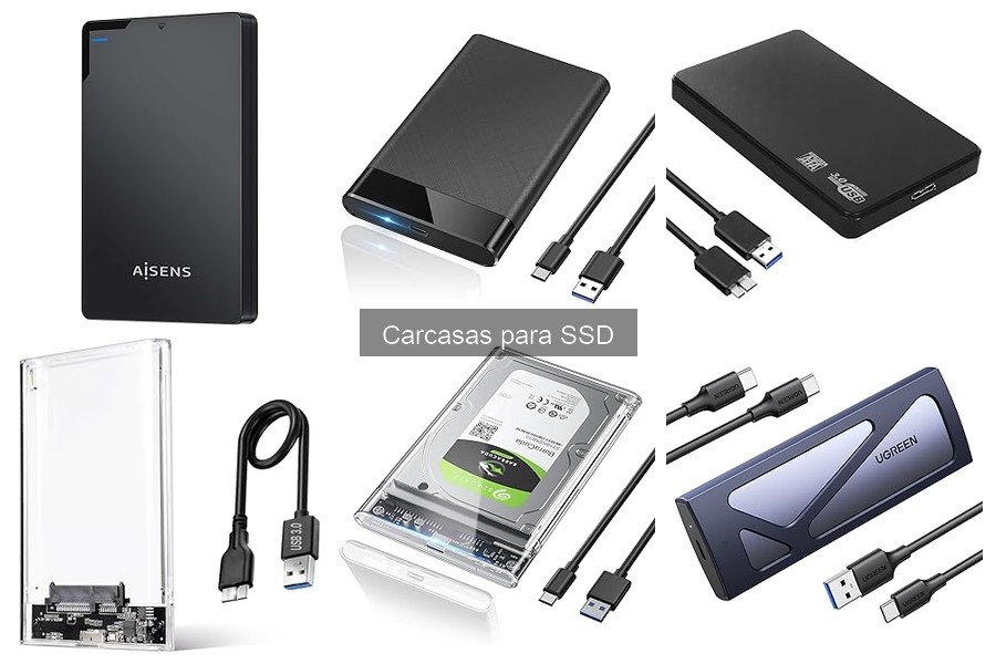 Mejores carcasas para SSD en relación calidad-precio