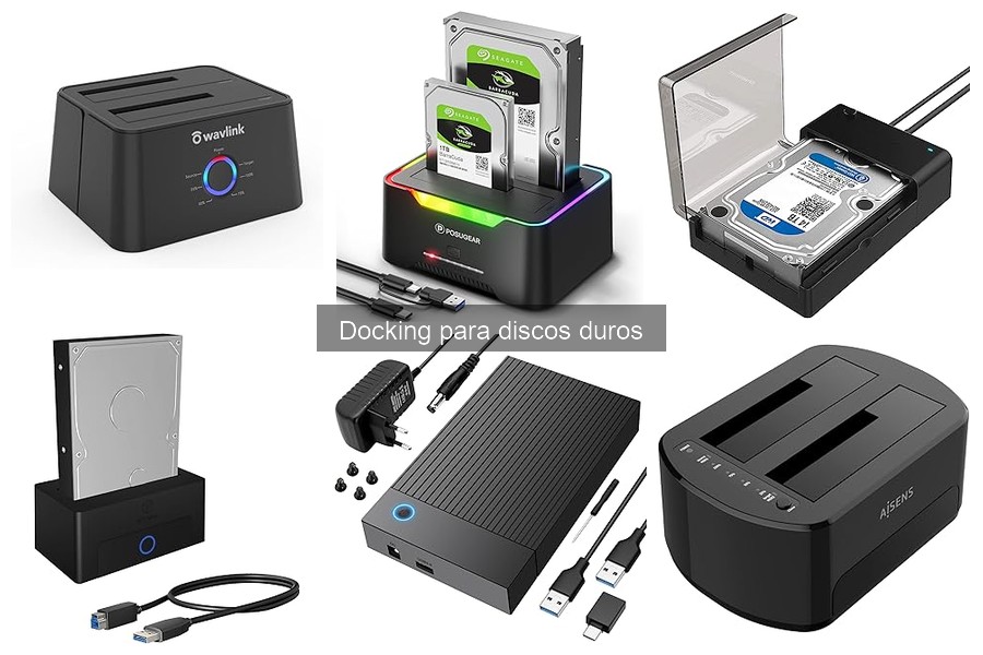 Mejores dockings para discos duros en 2023: comparativa