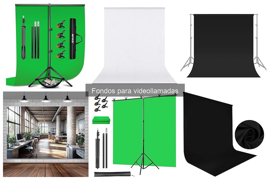 Mejores fondos personalizados para videollamadas creativas