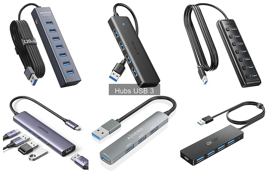 Mejores Hubs USB 3 Económicos: Guía de Compra 2023
