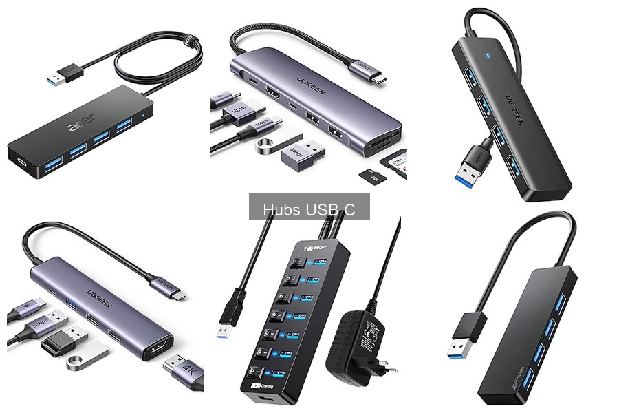 Mejores hubs USB C para teletrabajo: comparativa 2023