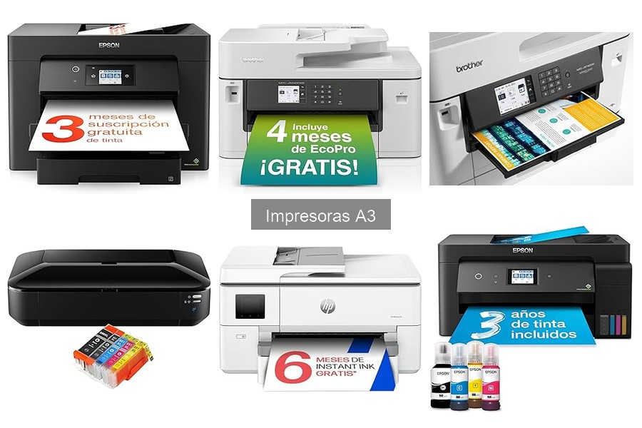Mejores impresoras A3 para fotografía: comparativa 2023