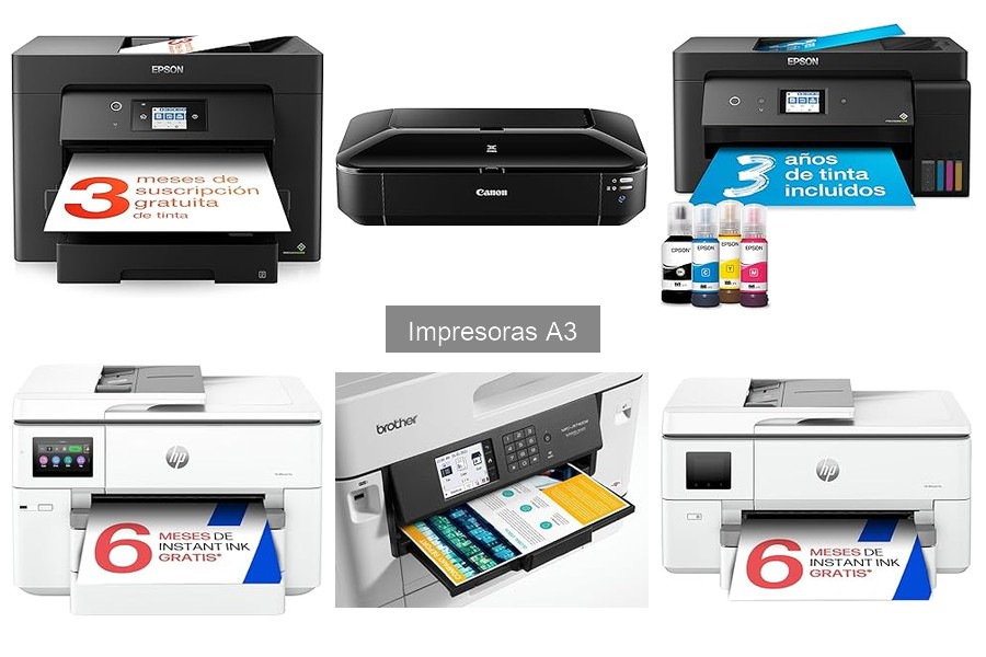 Mejores impresoras A3 para oficina: comparativa 2023