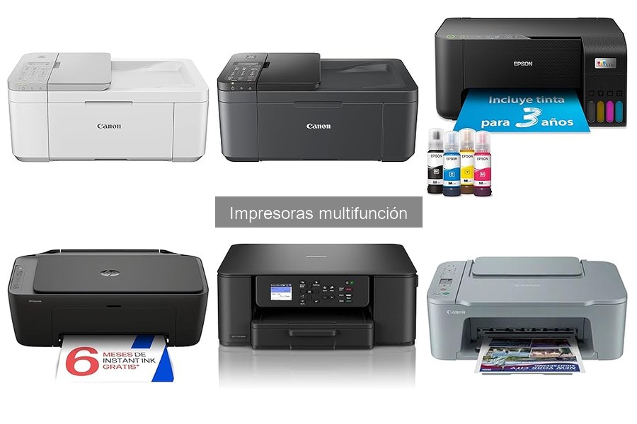 Mejores impresoras multifunción para oficina en 2023