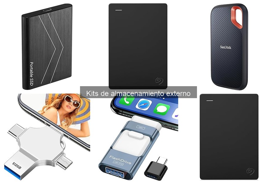 Mejores kits de almacenamiento externo para fotógrafos