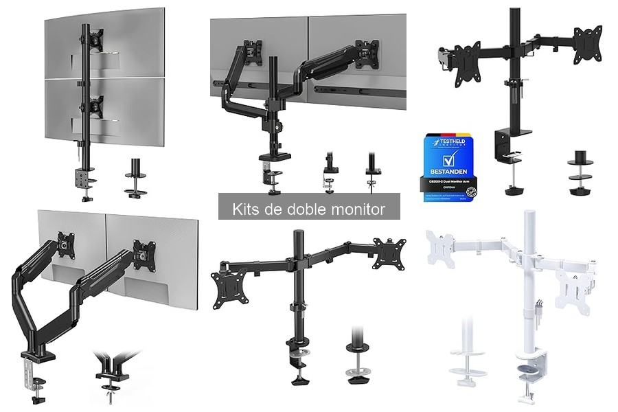 Mejores kits de doble monitor para gamers en 2023