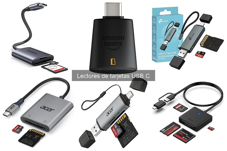Mejores lectores de tarjetas USB C para fotógrafos en 2023