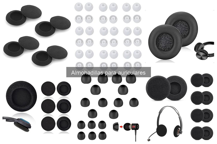 Mejores lugares para comprar almohadillas para auriculares