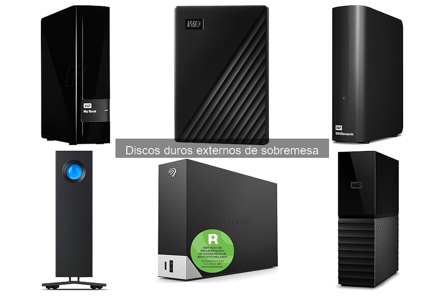 Mejores lugares para comprar discos duros externos de sobremesa