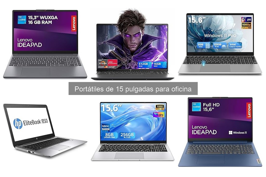 Mejores lugares para comprar portátiles de 15 pulgadas baratos