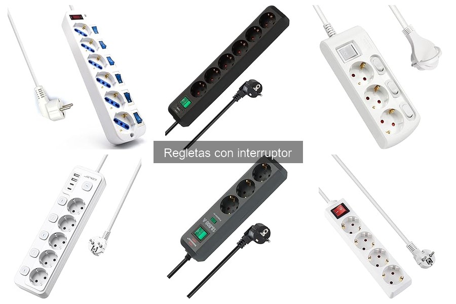 Mejores lugares para comprar regletas con interruptor al mejor precio