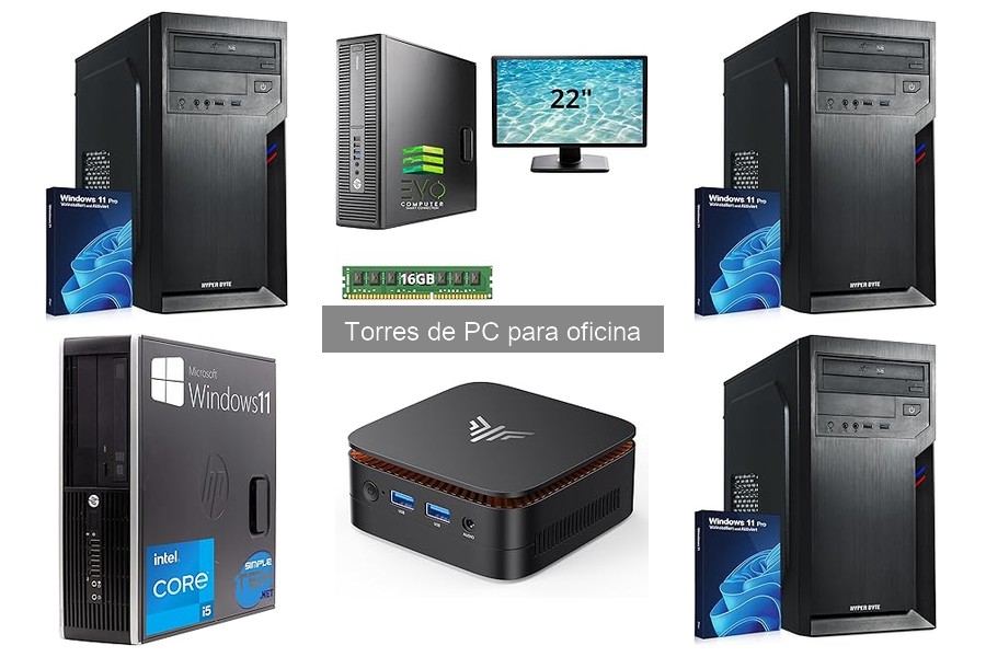 Mejores lugares para comprar torres de PC para oficina