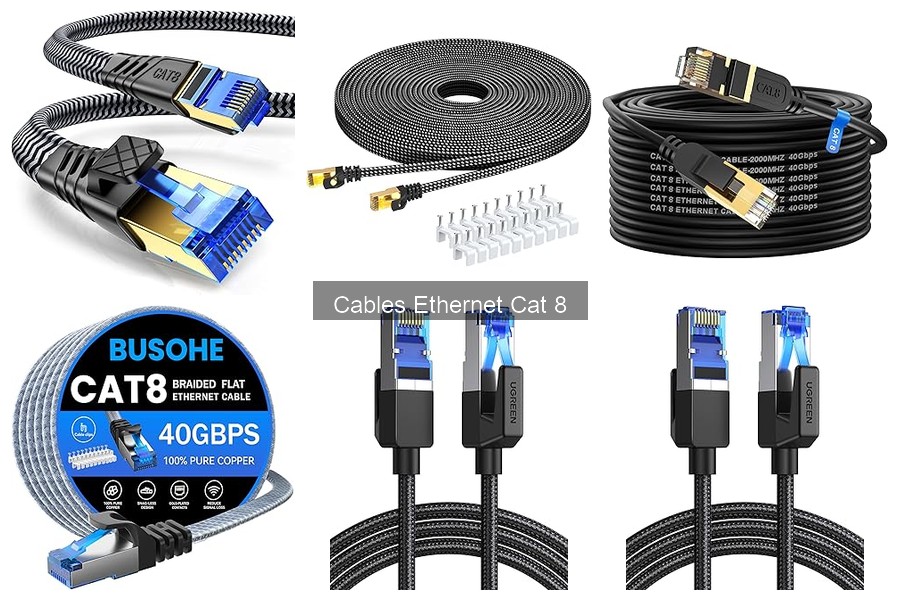 Mejores marcas de cables Ethernet Cat 8 comparativa 2023