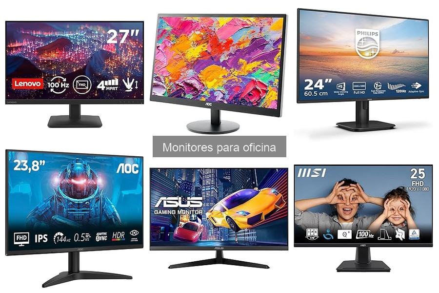 Mejores marcas de monitores para oficina en 2023